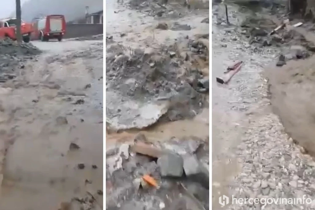 Nove poplave prijete kućama u selu Zlate kod Jablanice